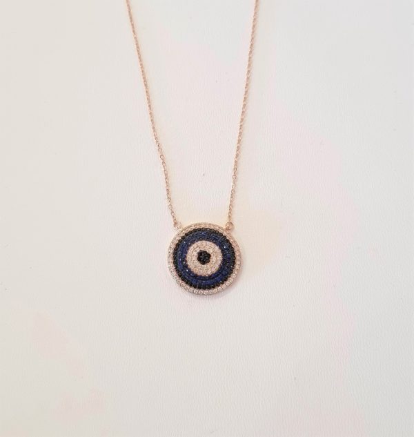 Necklace with the evil eye